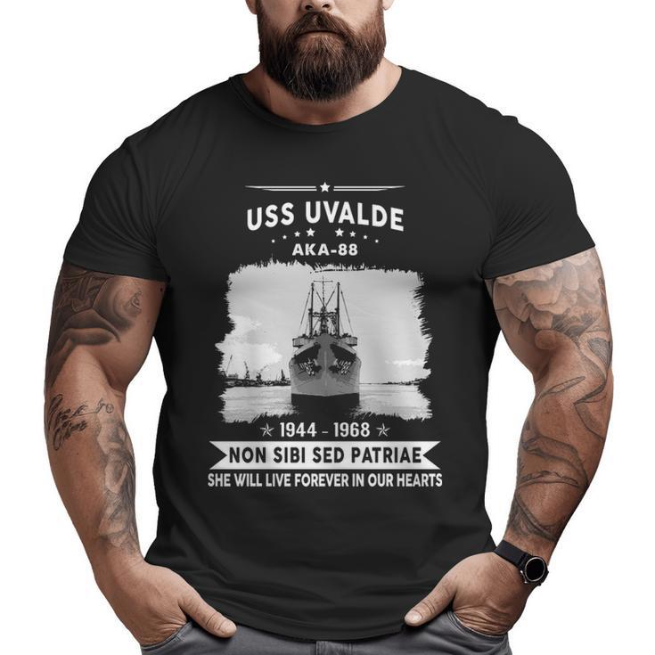 Uss Uvalde Aka Big and Tall Men T-shirt