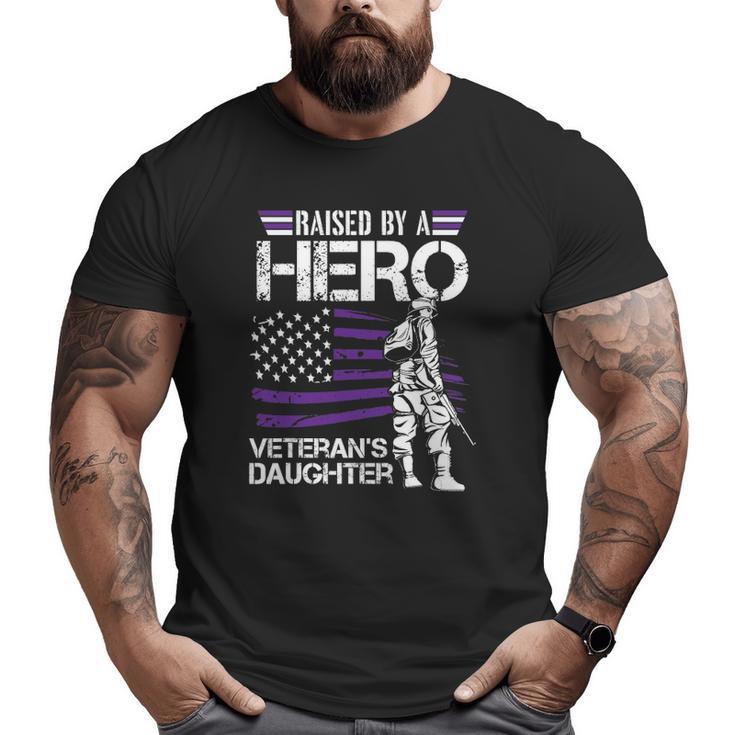 Veteran Daughter Month Of The Military Child Army Kids Big and Tall Men T-shirt