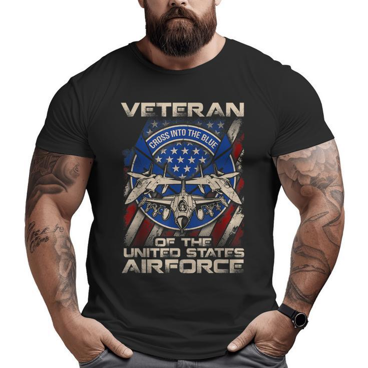 Veteran Of The United States Air Force Soldier Vet Day  Big and Tall Men T-shirt