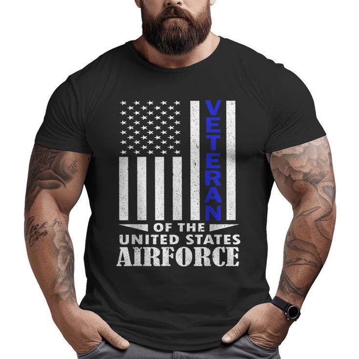 Veteran Of The United States Air Force Veterans Day Big and Tall Men T-shirt