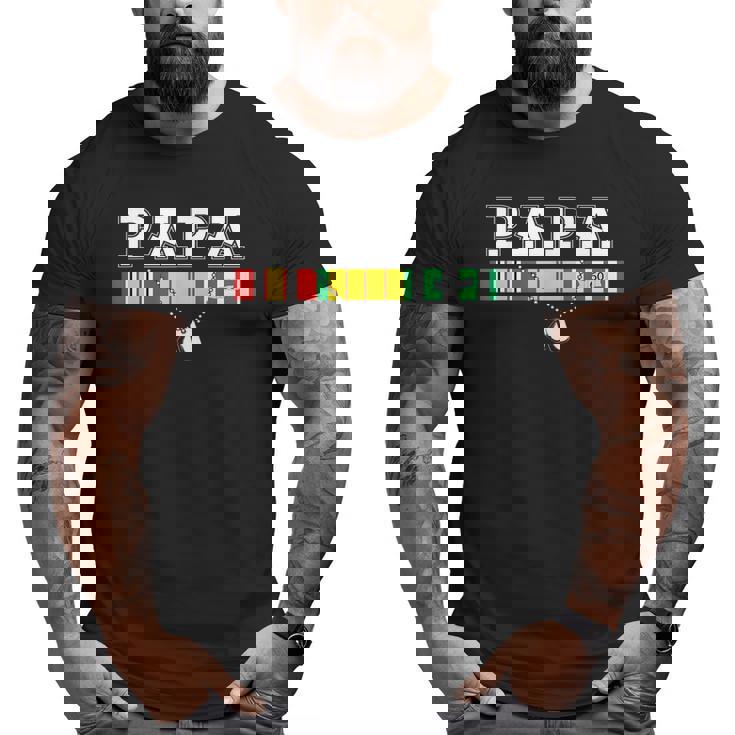 Vietnam Veteran Papa Vietnam Veteran Big and Tall Men T-shirt