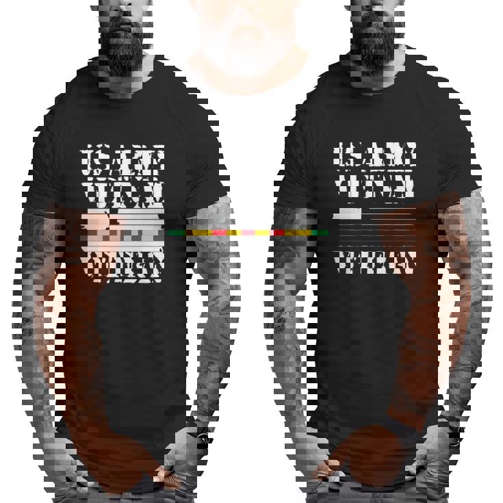 Vietnam Veteran I Vietnam Us Veteran Big and Tall Men T-shirt
