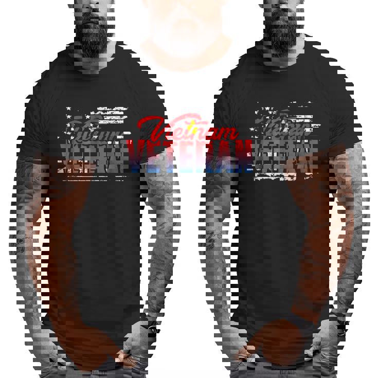 Vietnam Veteran Vietnam War Hero Big and Tall Men T-shirt