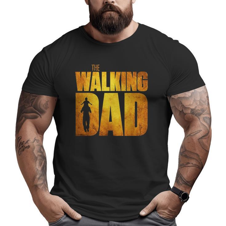 Walking Dad Father's Day Best Grandfather Men Fun Big and Tall Men T-shirt