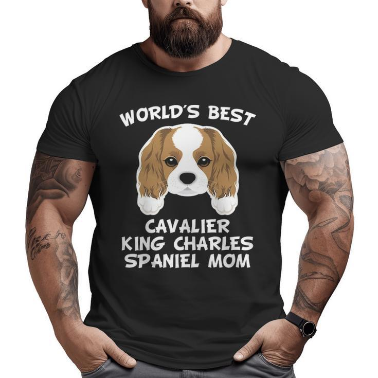 World's Best Cavalier King Charles Spaniel Mom Owner Big and Tall Men T-shirt