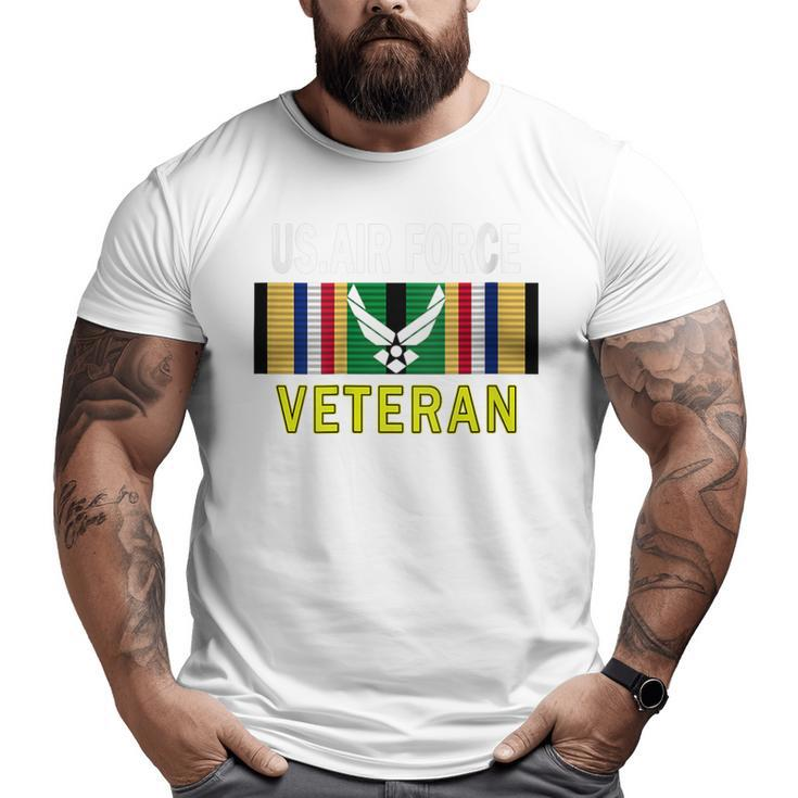 Air Force Us Veterans Day Us Air Force Veteran Big and Tall Men T-shirt