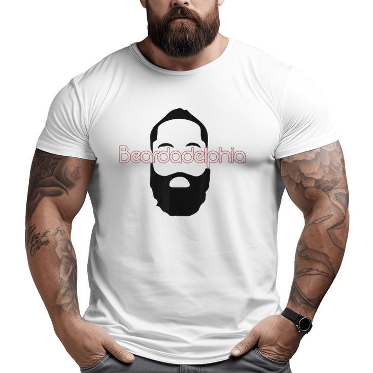 Beardadelphia  Beardadelphia Beard Dad Big and Tall Men T-shirt