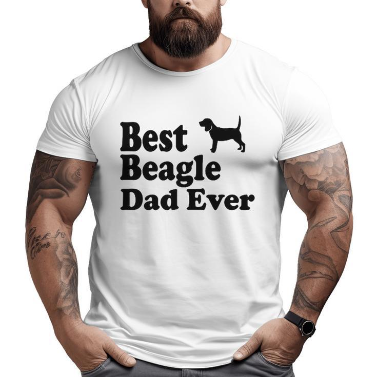 Best Beagle Dad Ever Big and Tall Men T-shirt