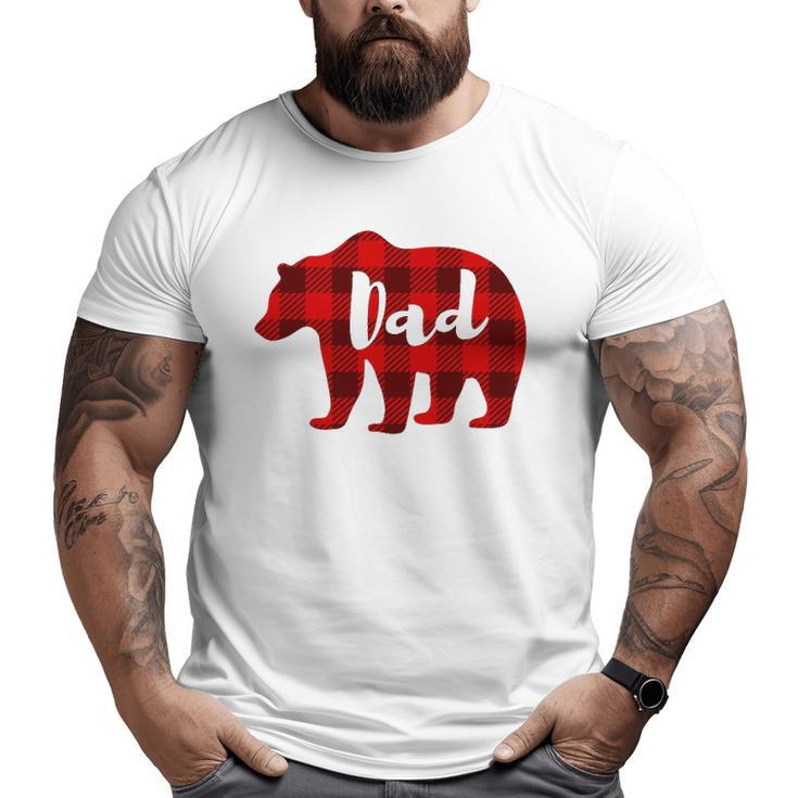Dad Bear Clothing Mens Father Parents Family Matching Big and Tall Men T-shirt