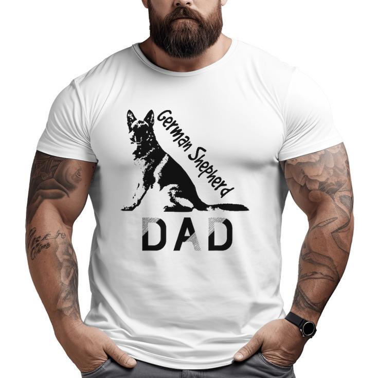 German Shepherd Dad By Eitadesign1 Ver2 Big and Tall Men T-shirt