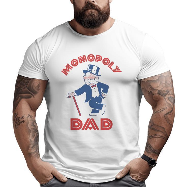 Monopoly Dad Father's Day Big and Tall Men T-shirt