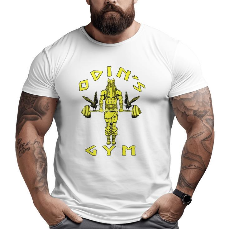 Odin's Gym Fitness Workout Training Weightlifting Big and Tall Men T-shirt