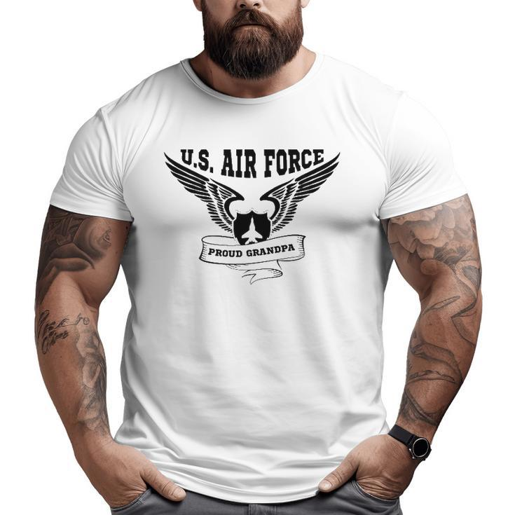 Proud Grandpa Of Us Air Force Big and Tall Men T-shirt