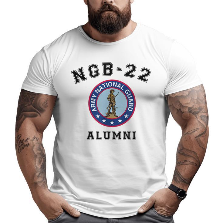 Us Army National Guard Veteran Ngb22 American Military Big and Tall Men T-shirt