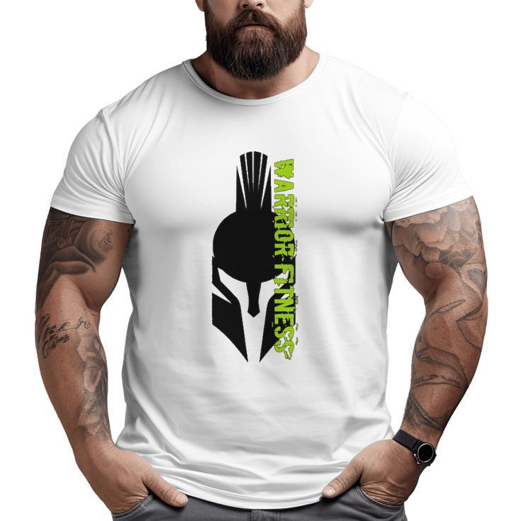 Warrior Fitness Bodybuilding Helmet Big and Tall Men T-shirt