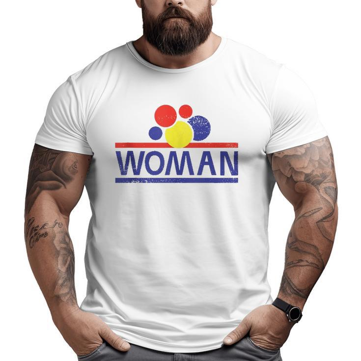 Wonder Bread Woman Puns Silly Dad Joke Big and Tall Men T-shirt