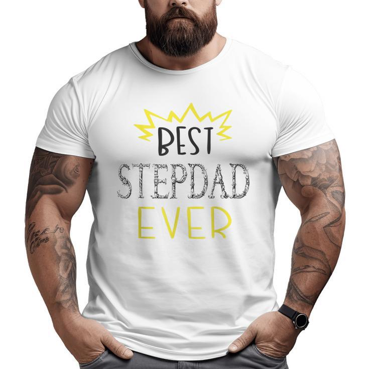 World's Best Step Dad Husband Big and Tall Men T-shirt