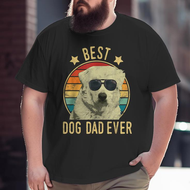 Best Dog Dad Ever Great Pyrenees Father's Day Big and Tall Men T-shirt