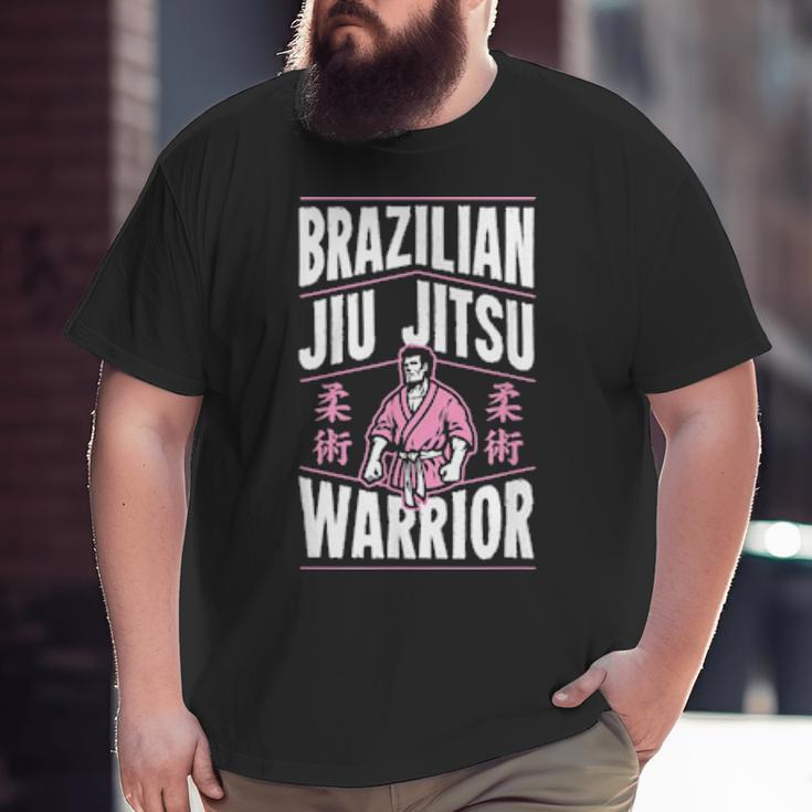 Brazilian Jiu Jitsu Warrior Best Bjj Veteran Master Big and Tall Men T-shirt