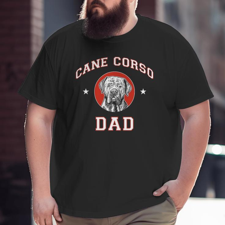Cane Corso Dad Pet Lover Big and Tall Men T-shirt