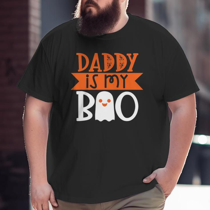 Daddy Is My Boo Fun Cute Halloween Big and Tall Men T-shirt