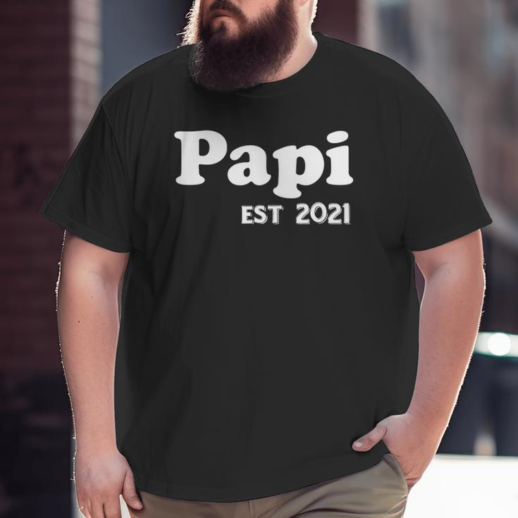 Father's Day 2021 For Dad Papi Hispanic Latino Mexican Big and Tall Men T-shirt