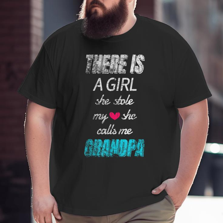 Fathers Day Grand Daddy Grand Daughter Big and Tall Men T-shirt