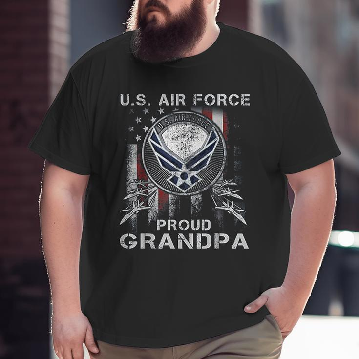 I'm A Proud Air Force Grandpa Big and Tall Men T-shirt