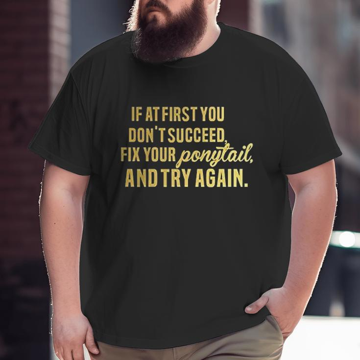 Motivational Saying Fitness Gym Big and Tall Men T-shirt