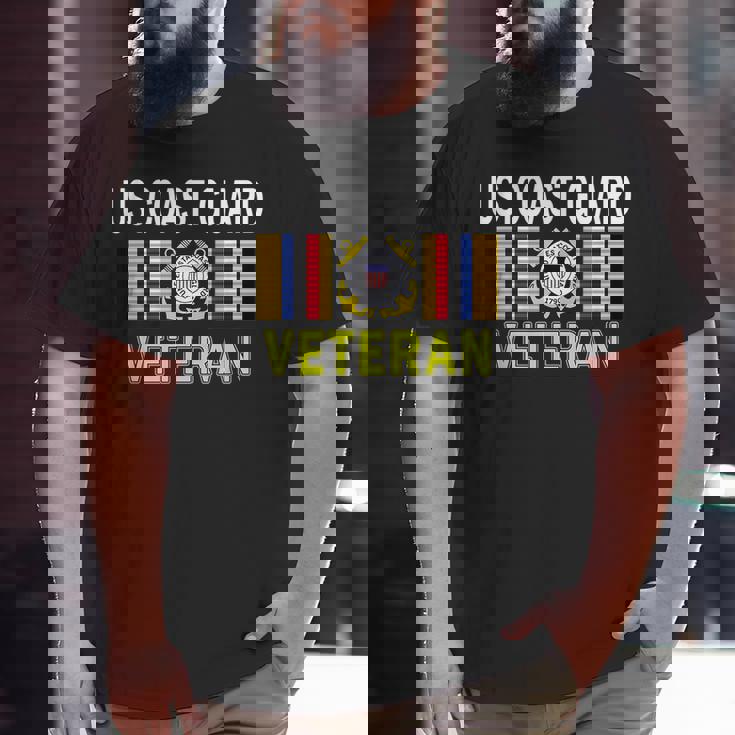 Us Coast Guard Veterans Day Us Coast Guard Veteran Veteran Big and Tall Men T-shirt