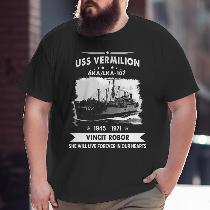 Uss Vermilion Aka Big and Tall Men T-shirt