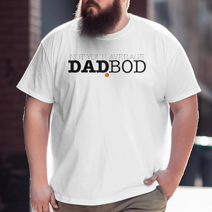 Mens Not Your Average Dadbod Raglan Baseball Tee Big and Tall Men T-shirt