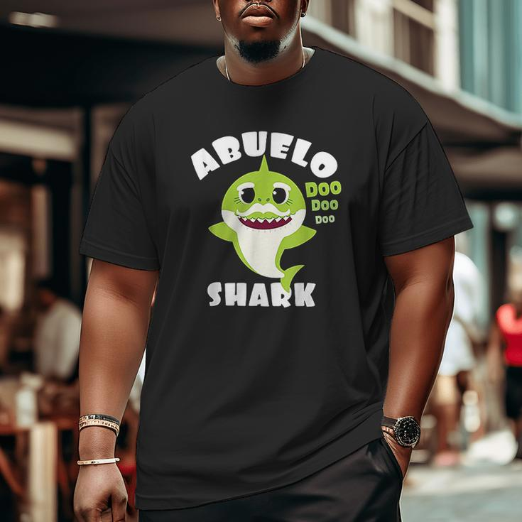 Abuelo Shark Grandpa Big and Tall Men T-shirt