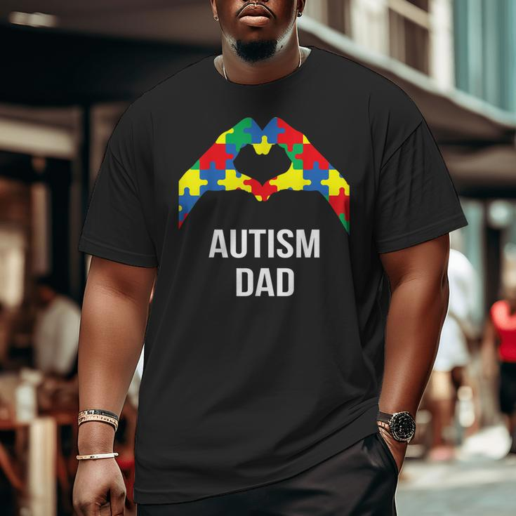 Autism Dad It's Ok To Be Different Autism Awareness Month Big and Tall Men T-shirt