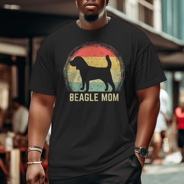 Beagle Mom Beagle Mother Dog Lover Women’S Big and Tall Men T-shirt