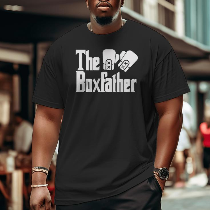 Fathers Day The Box-Father Boxing Boxer Dad Men Big and Tall Men T-shirt