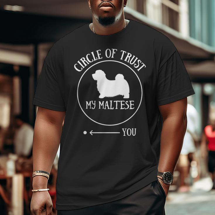 Maltese Cute Big and Tall Men T-shirt