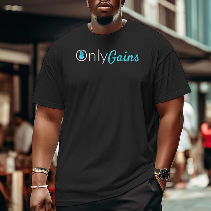 Only Gains Onlygains Big and Tall Men T-shirt