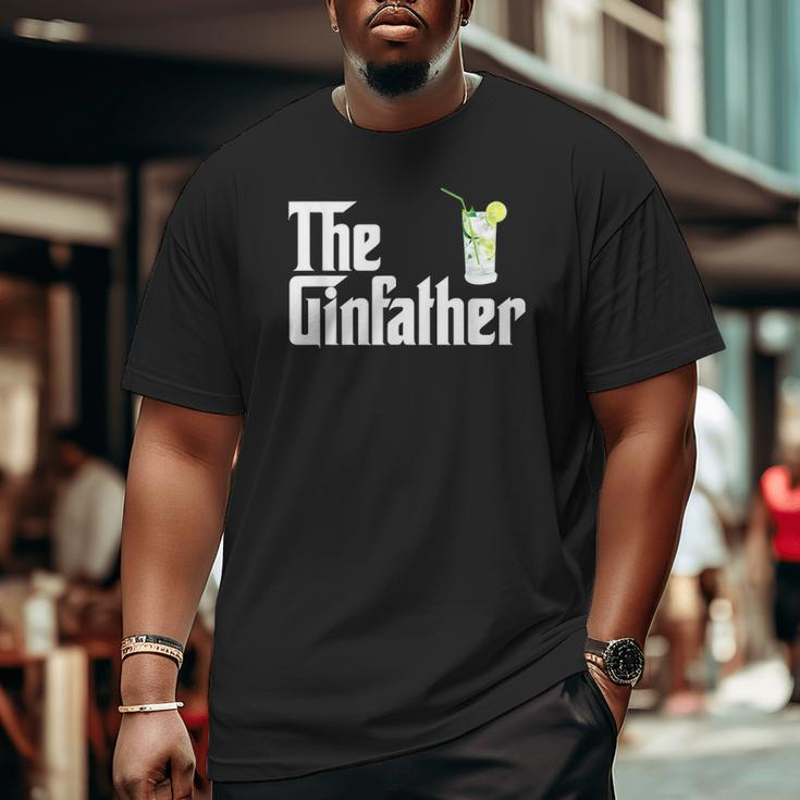 The Gin Father Gin And Tonic Classic Big and Tall Men T-shirt