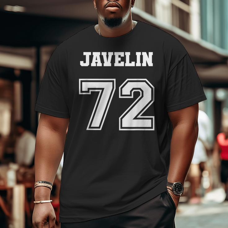 Jersey Style Javelin 72 1972 Old School Muscle Car Big and Tall Men T-shirt