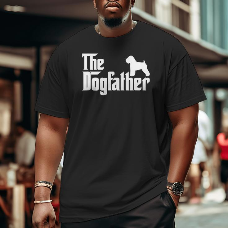 Soft Coated Wheaten Terrier Lover Dogfather Big and Tall Men T-shirt