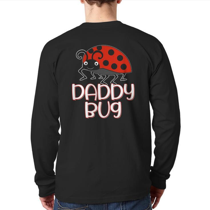 Bug Ladybug Beetle Insect Lovers Cute Graphic  Back Print Long Sleeve T-shirt