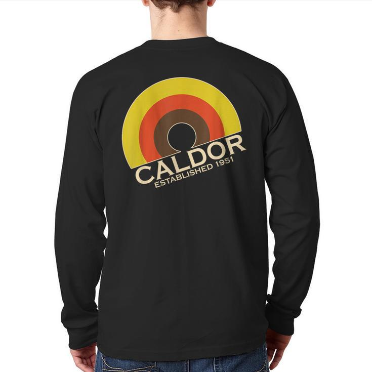 Caldor Department Store Vintage New England Retro Back Print Long Sleeve T-shirt