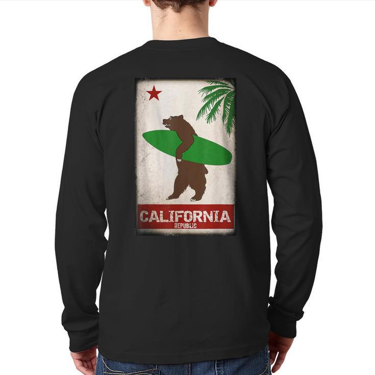 California Republic Surf T Back Print Long Sleeve T-shirt