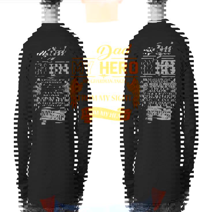 Dad - My Hero My Guardian Angel T-Shirt Happy Father's Day