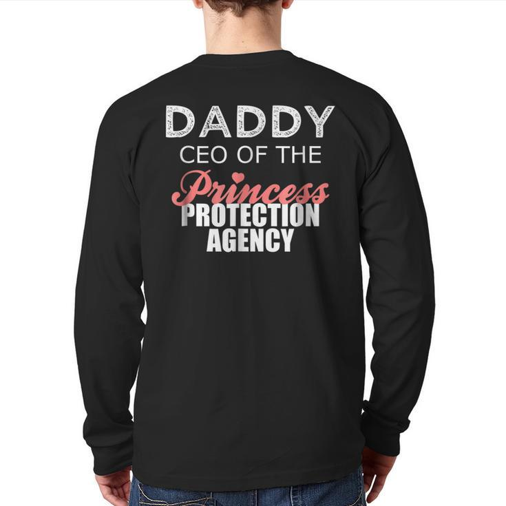Daddy Ceo Of The Princess Protection Agency T S1 Back Print Long Sleeve T-shirt