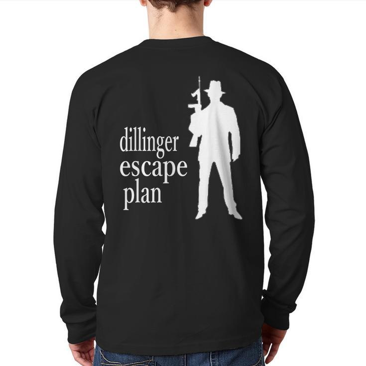 Dillinger Escape Plan Several Colors Back Print Long Sleeve T-shirt