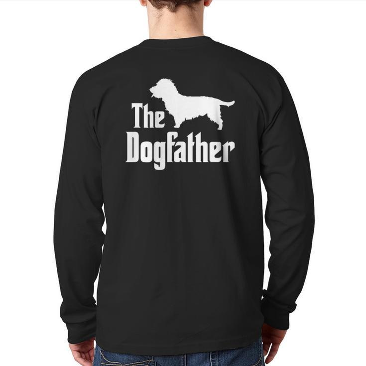 The Dogfather Dog  Glen Of Imaal Terrier Back Print Long Sleeve T-shirt
