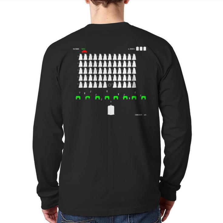 Dr Invader Who Back Print Long Sleeve T-shirt