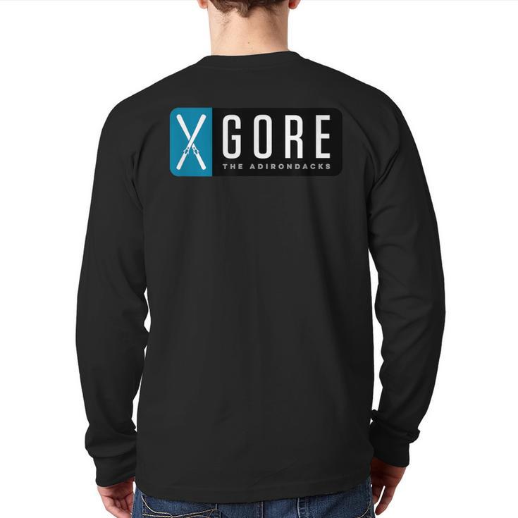 Gore Mountain Ski Back Print Long Sleeve T-shirt